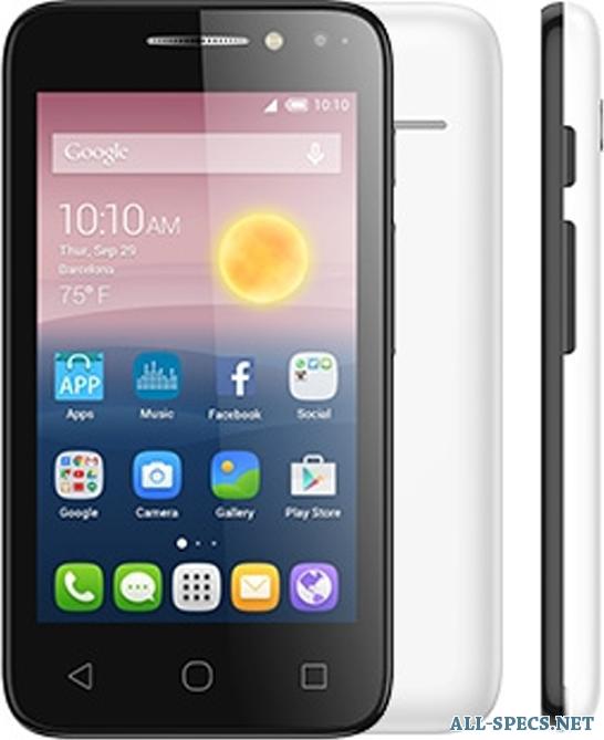 Alcatel One Touch 4034d Pixi 4 Features