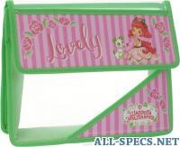 Action ! папка для тетрадей strawberry shortcake цвет зеленый розовый 22040141