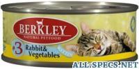 Berkley #3 kitten кролик с овощами 920212