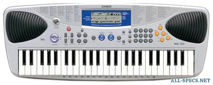 casio ma 150 features