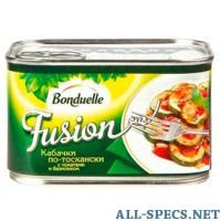 Bonduelle Кабачки Fusion по-тоскански c томатами и базиликом, 375г