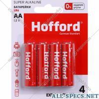 Hofford Элементы питания «Hofford» LR 6, АА, 1.5 V, 4 шт
