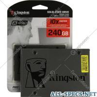 Kingston SSD диск «Kingston» A400 240GB SA400S37/240G.