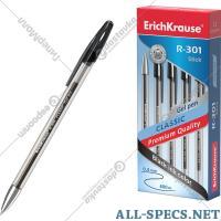Erich Krause Ручка гелевая «Erich Krause» Gel Stick, 53347, черный