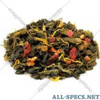 Первая чайная Чай зеленый листовой «Утренний поцелуй» 500 г