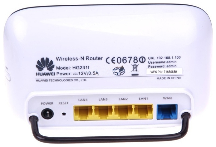 Huawei Hg231f Features