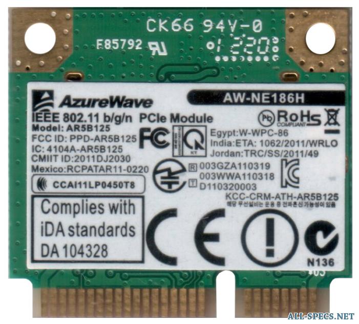 azurewave technology inc asus mac address